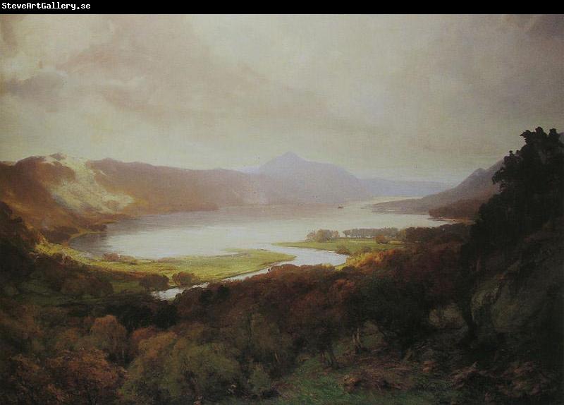 david farquharson,r.a.,a.r.s.a.,r.s.w Loch Lomond